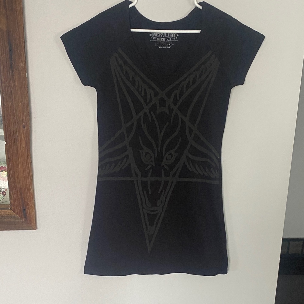 Black V-Neck Dress